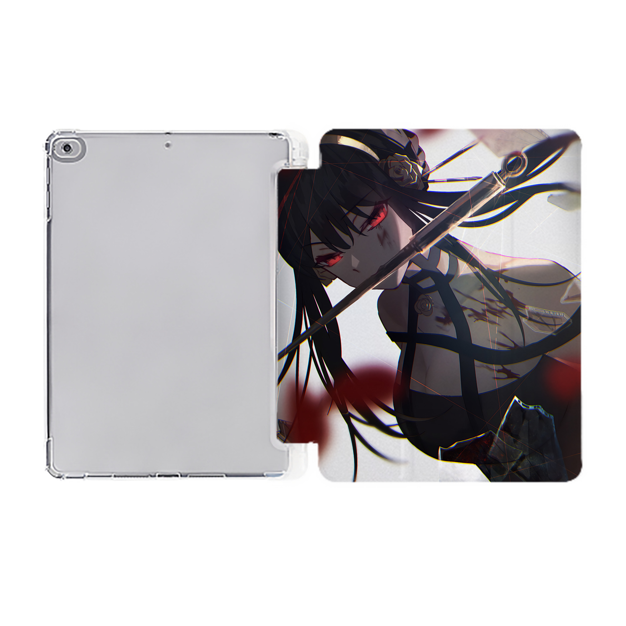 （画像用） SPY×FAMILY间谍家家酒 IPad ケース ペン収納付き 三つ折りスタンド PUレザー×シリコン 対応機種9.5/10.5/10.9インチ